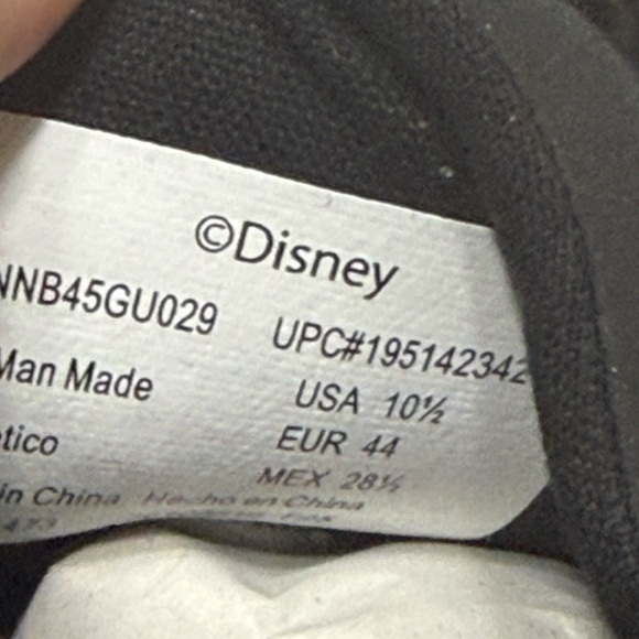 The Nightmare Before Christmas Jack Skeleton Sneakers Men’s Sz 10.5 - Picture 7 of 8